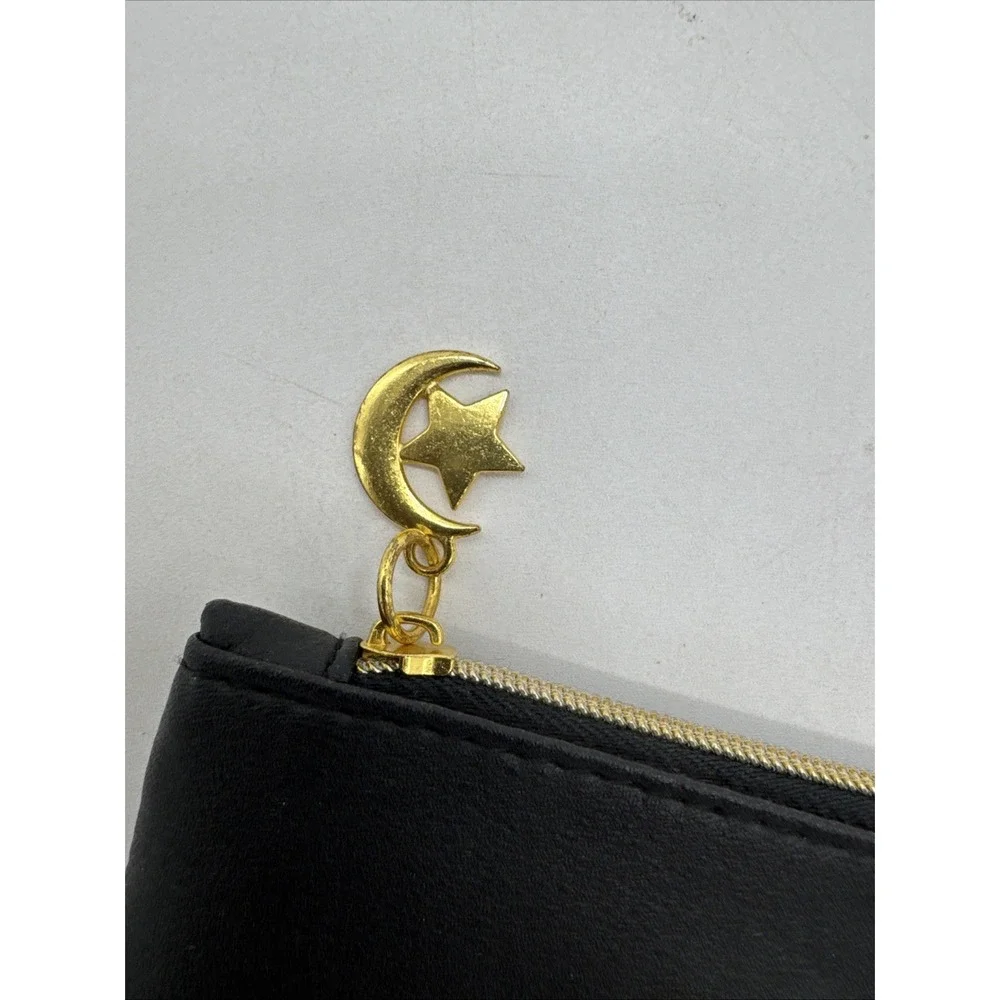 IPSY MAKEUP BAG YOU'RE MAGIC 7 1/4 x 4 3/4 Moon & Star Zipper Pull